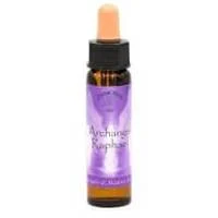 Frasco da essência do Arcanjo Rafael, para cura, verdade e desenvolvimento espiritual.