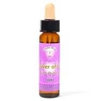 Frasco da essência da Flor da Vida, com a intenção de conectar o usuário ao padrão divino e à criação universal.