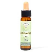 Frasco da Essência do Octaedro para promover equilíbrio e conexão com a consciência Superior.