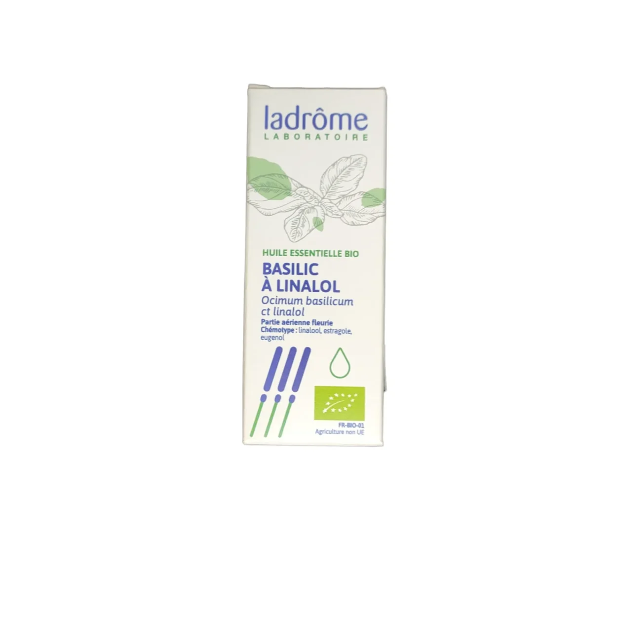 Óleo essencial de manjericão, excelente para o sistema digestivo e nervoso, além de usado na culinária.