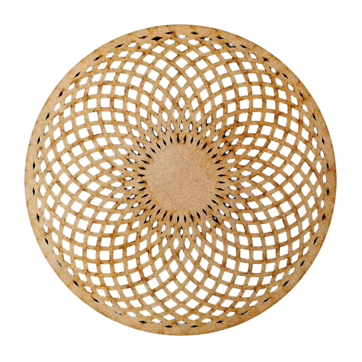 Grelha de Cristais com Geometria Sagrada