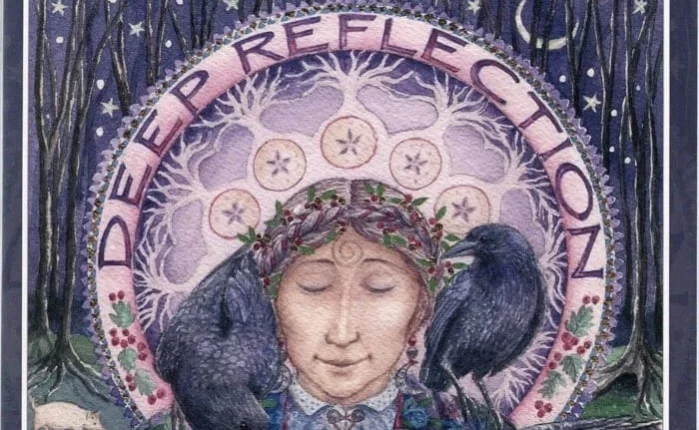 Viagem interior de Samhain, guiada pela sabedoria ancestral e pelo alinhamento com as energias sagradas.