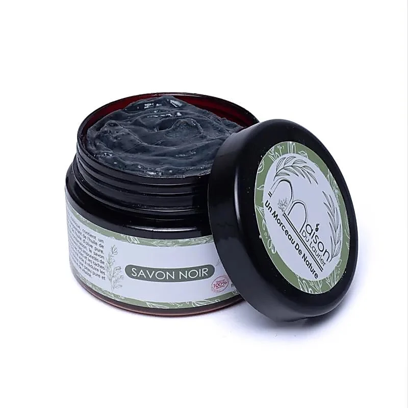 Sabonete Negro Aleppo - sabonete natural com óleos de semente negra e azeite, ideal para impurezas da pele e tratamento de manchas.