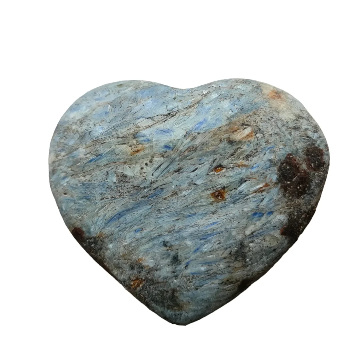 Coração de Cianite Azul