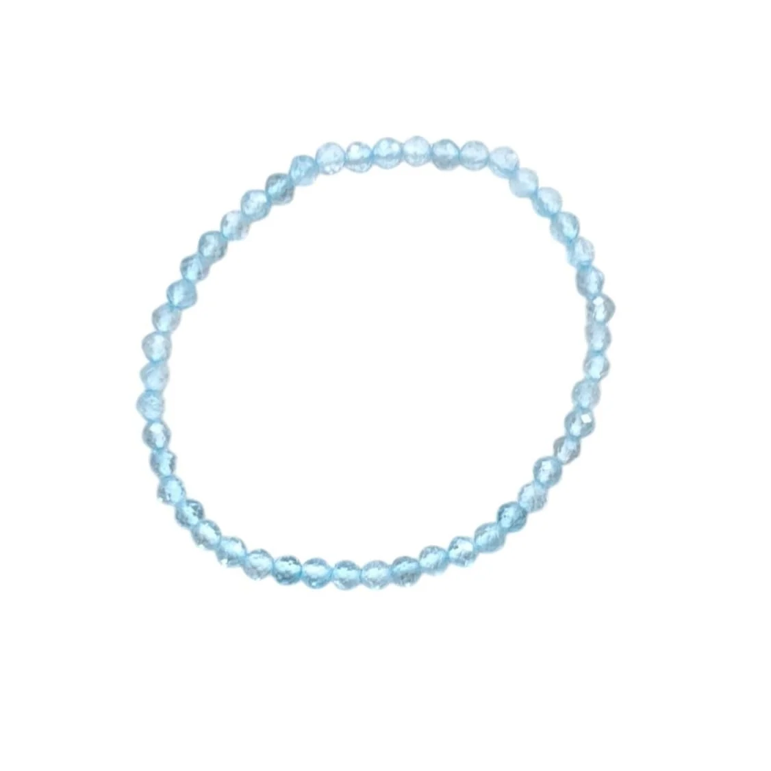 Pulseira de Topázio azul