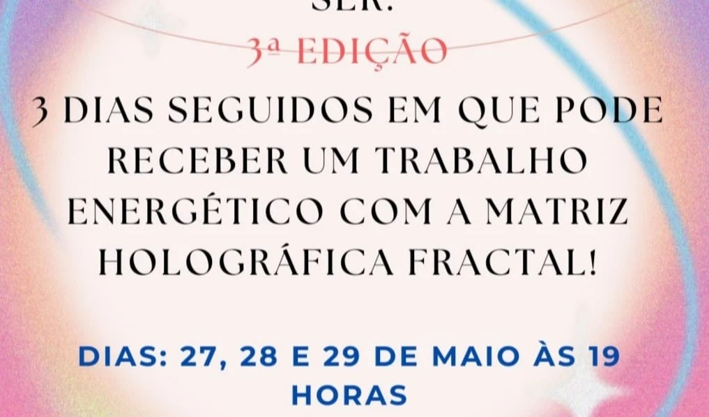 A ABUNDÂNCIA COMEÇA NO INTERIOR DE CADA SER